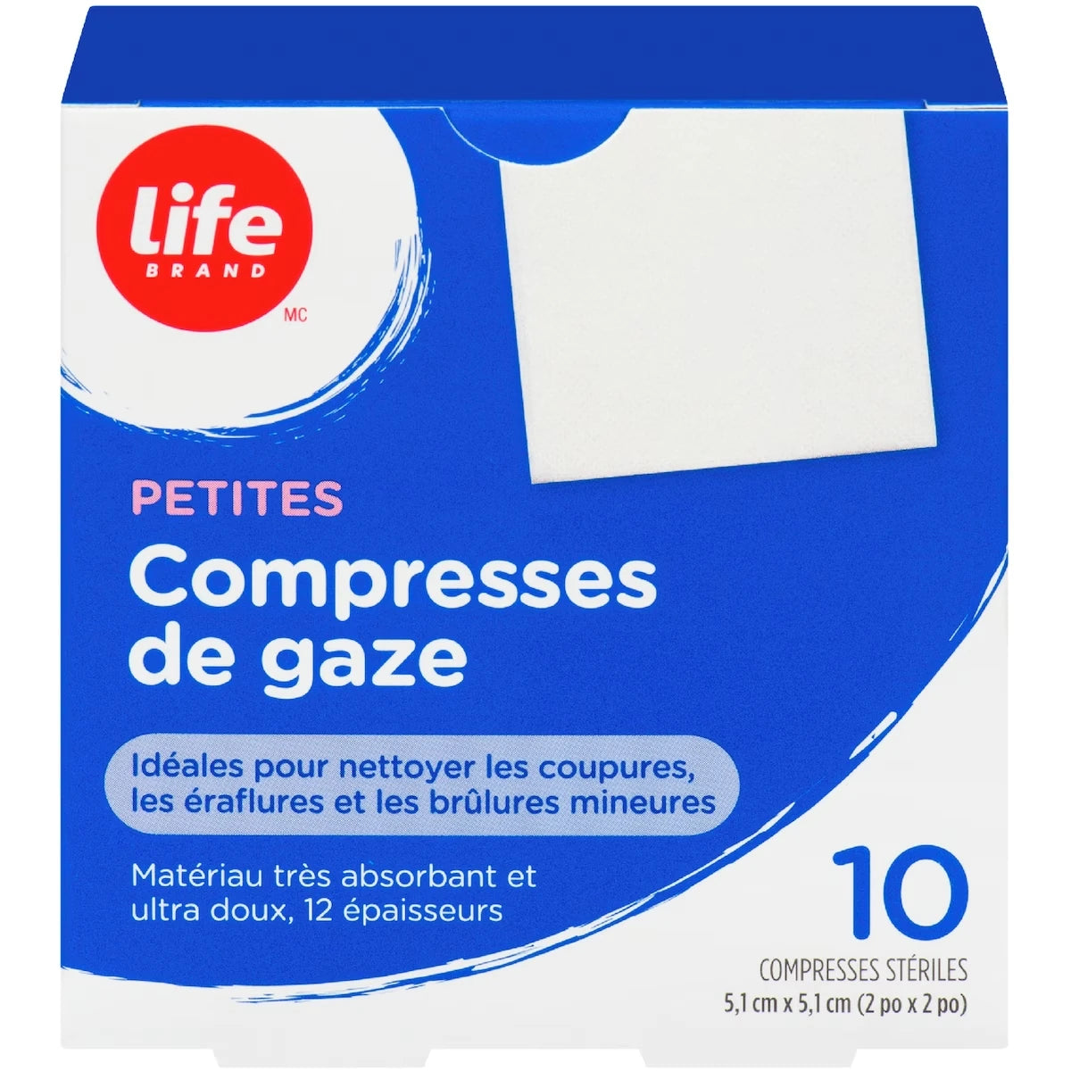 PETITES Compresses de gaze