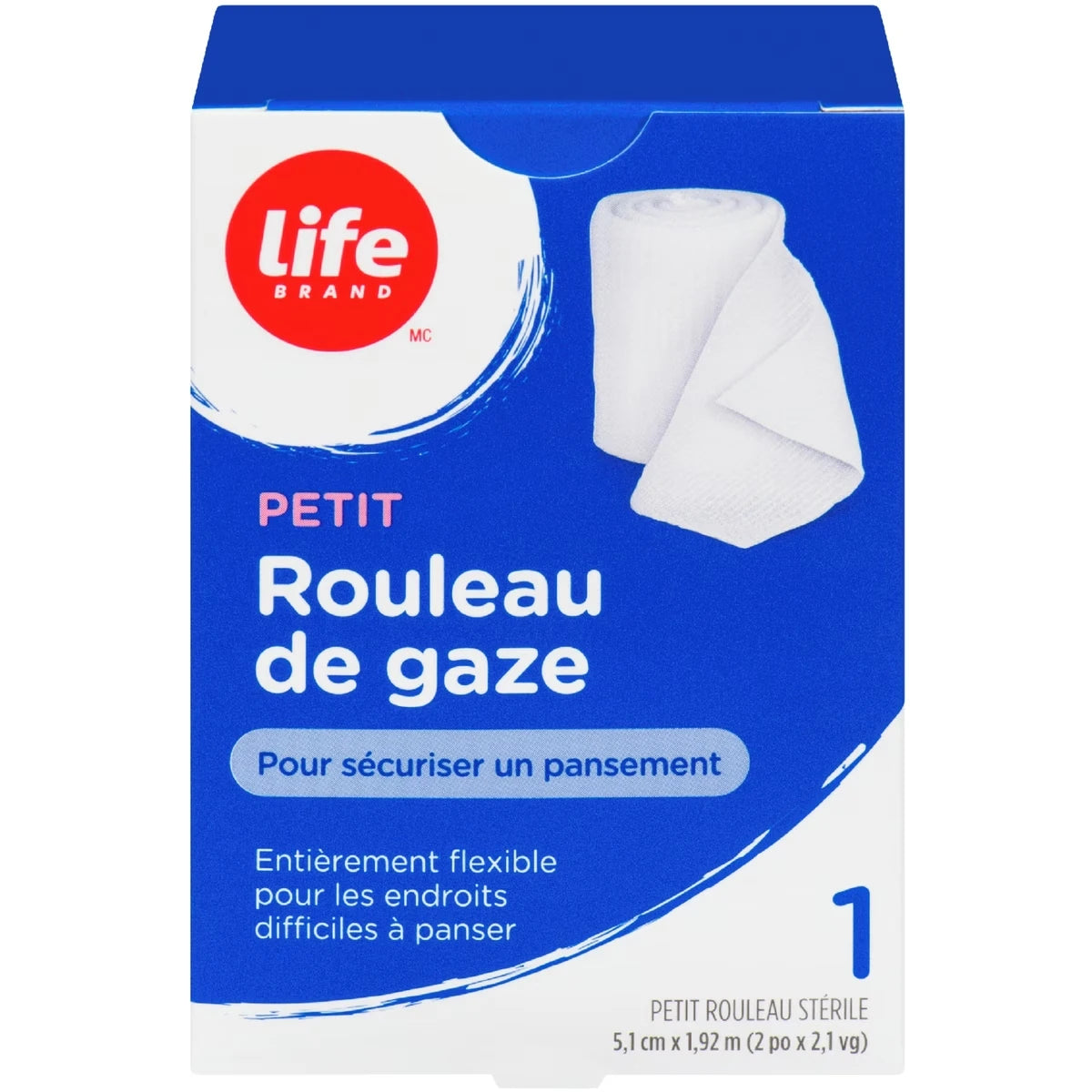 PETIT Rouleau de gaze  Pour securiser un pansement