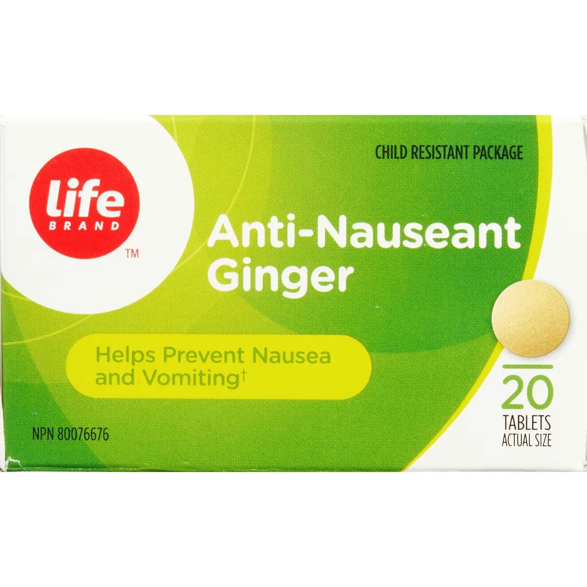 Comprimés Anti-nausée Gingembre 500mg