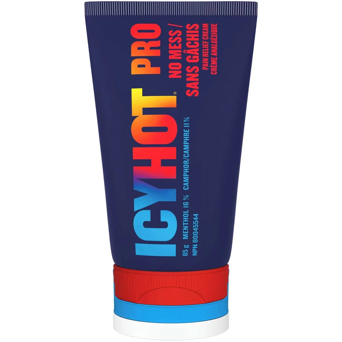 Pro Crème anti-douleur, tube de 85 g, pour le soulagement de la douleur, action rapide, réduction temporaire des douleurs musculaires et articulaires mineures associées à l'arthrite, aux maux de dos, foulures et entorses, menthol et camphre.
