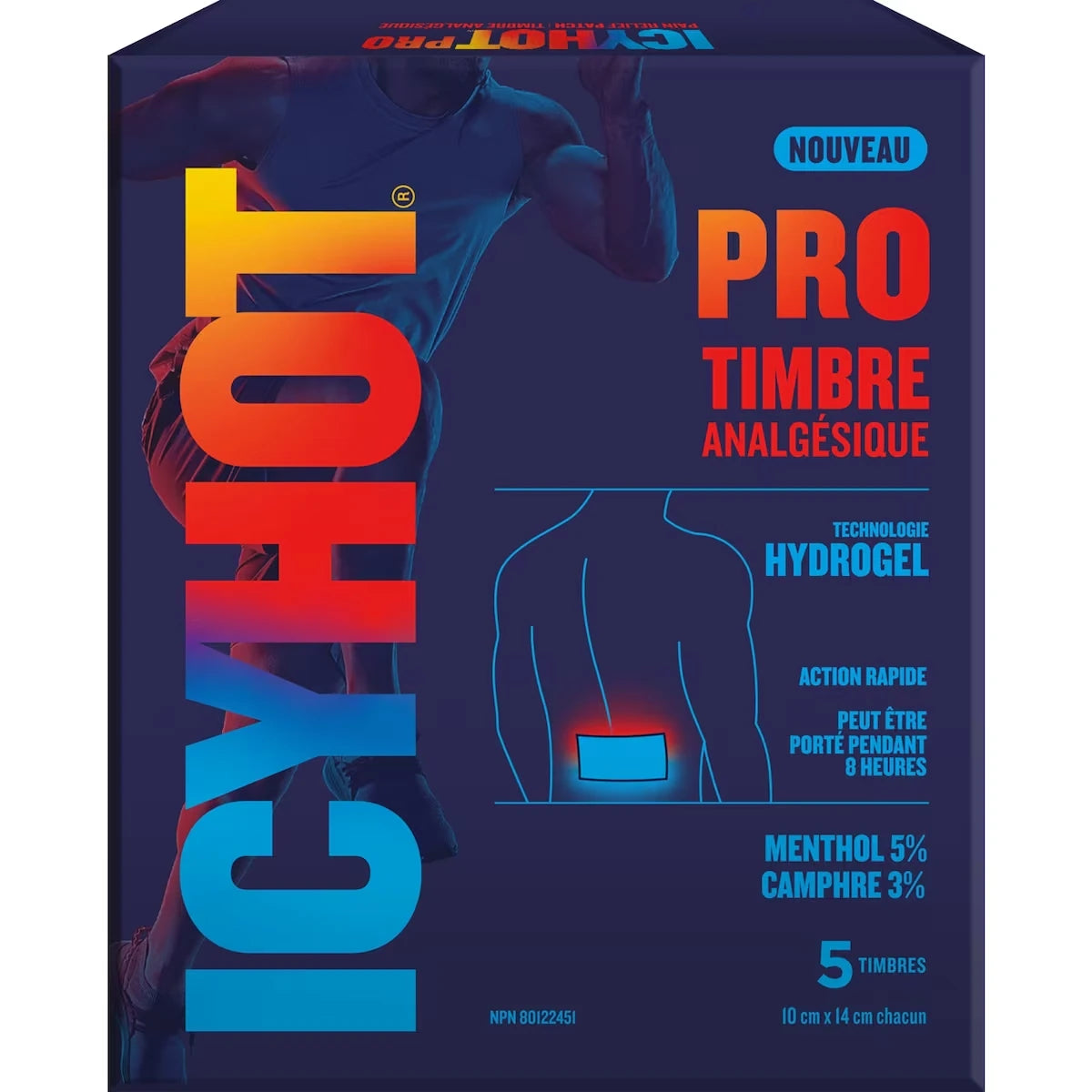TIMBRES ICY HOT PRO