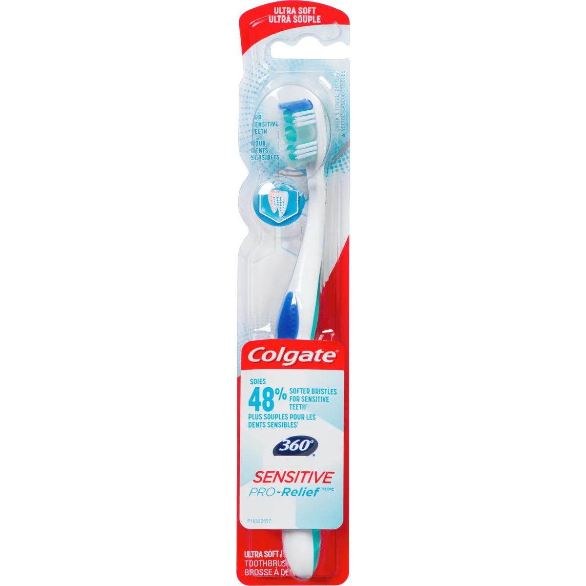 Brosse à dents ultra souple 360 Sensitive Pro-Relief