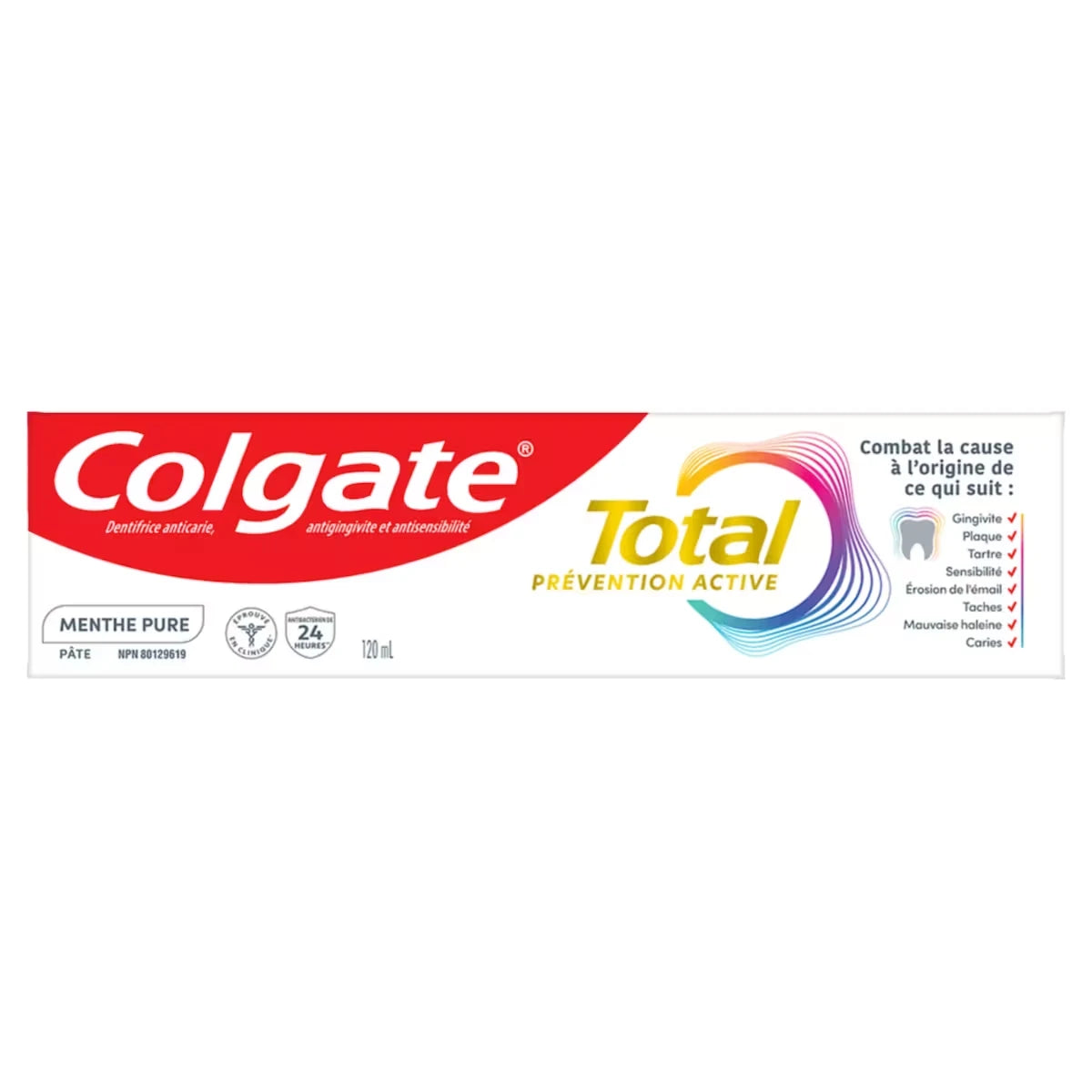 Total Prevention Active Dentifrice Menthe Pure