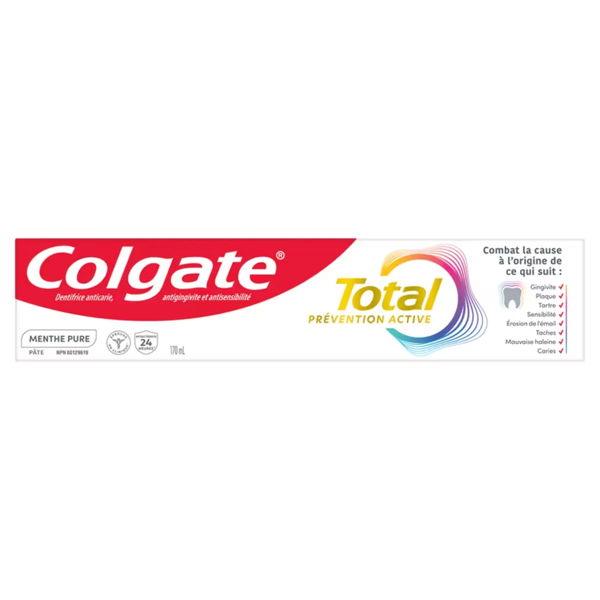 Total Prevention Active Dentifrice Menthe Pure