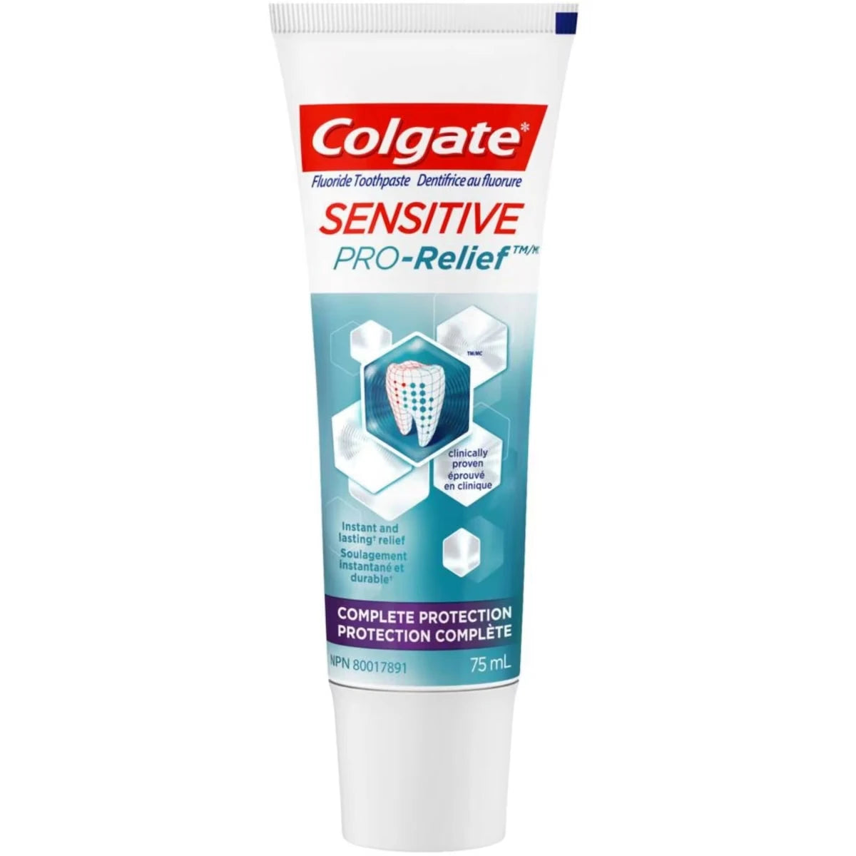 Dentifrice Sensitive Pro-Relief Protection complète - Formule en pâte 75 mL