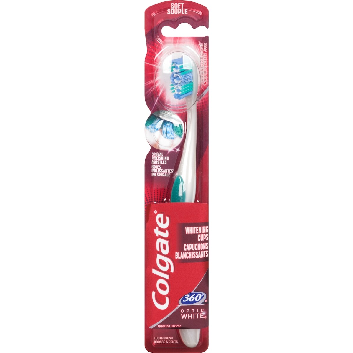 Brosse à dents souple 360 Optic White