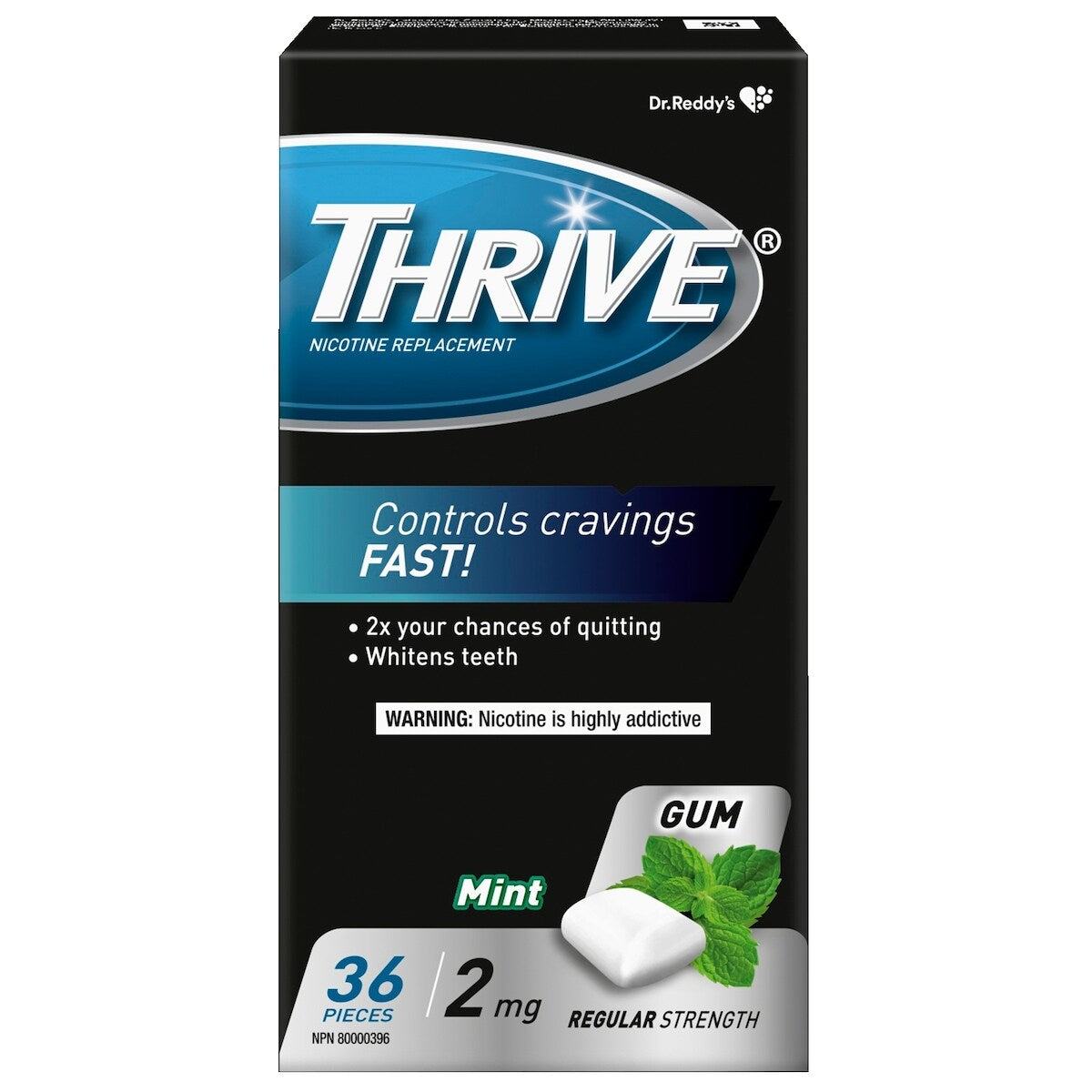Gomme 2mg, Menthe