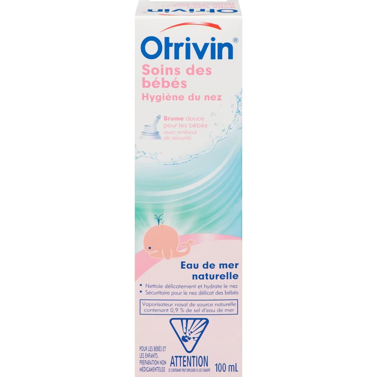 SALINE d'OTRIVIN Eau de mer pour bebes