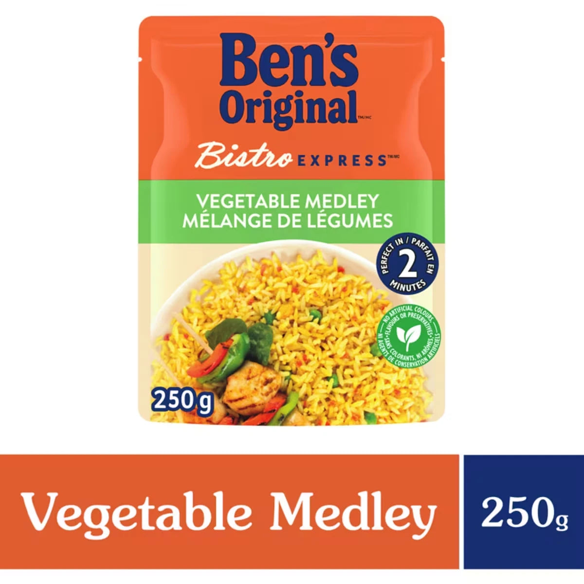 Riz d'accompagnement mélange de légumes