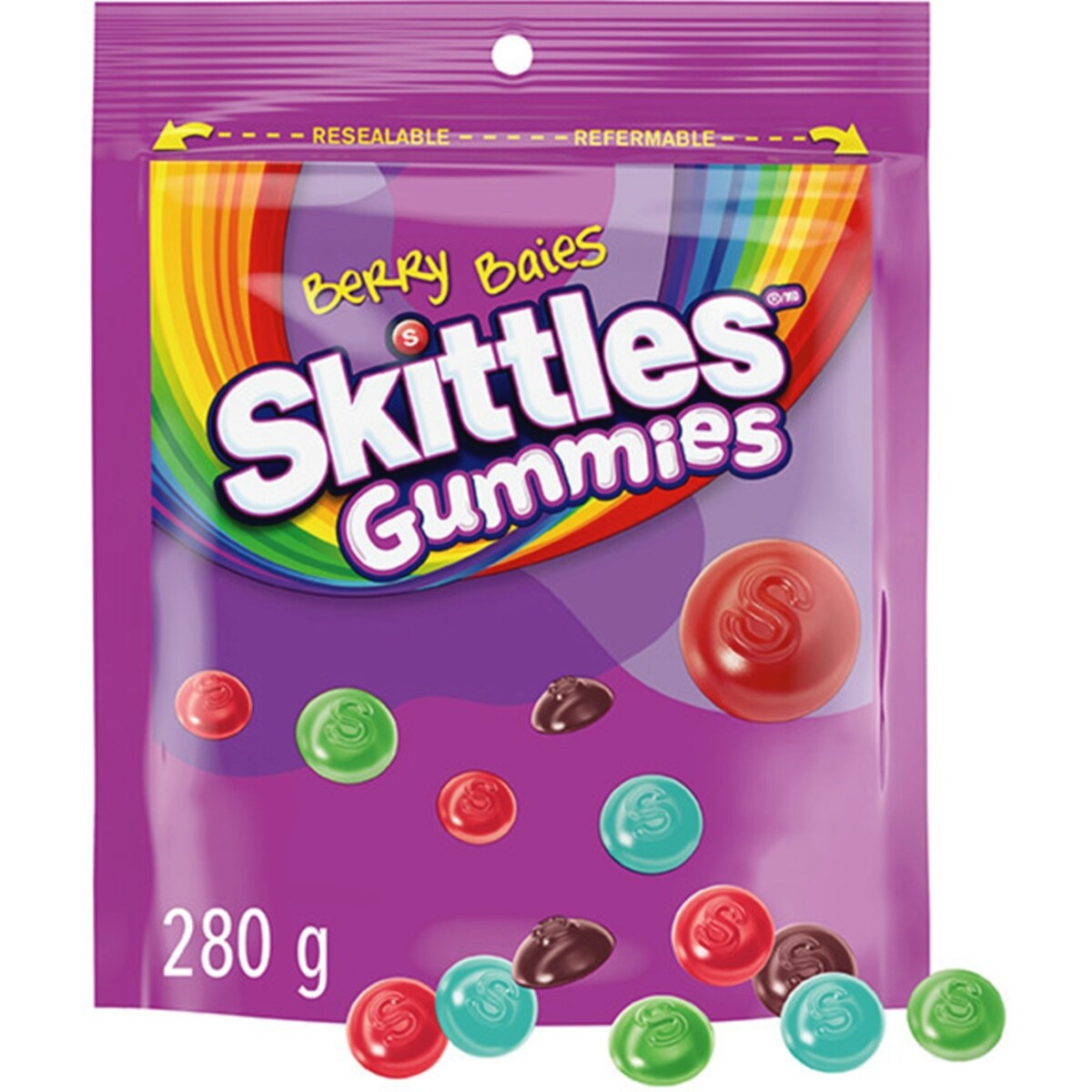 Baies sauvages, bonbons gélifiés, sac à partager