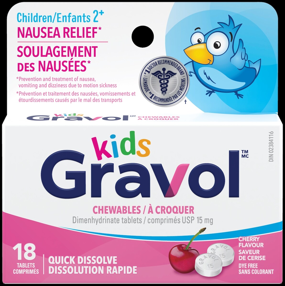 Kids Comprimés À Croquer À Dissolution Rapide 15 Mg