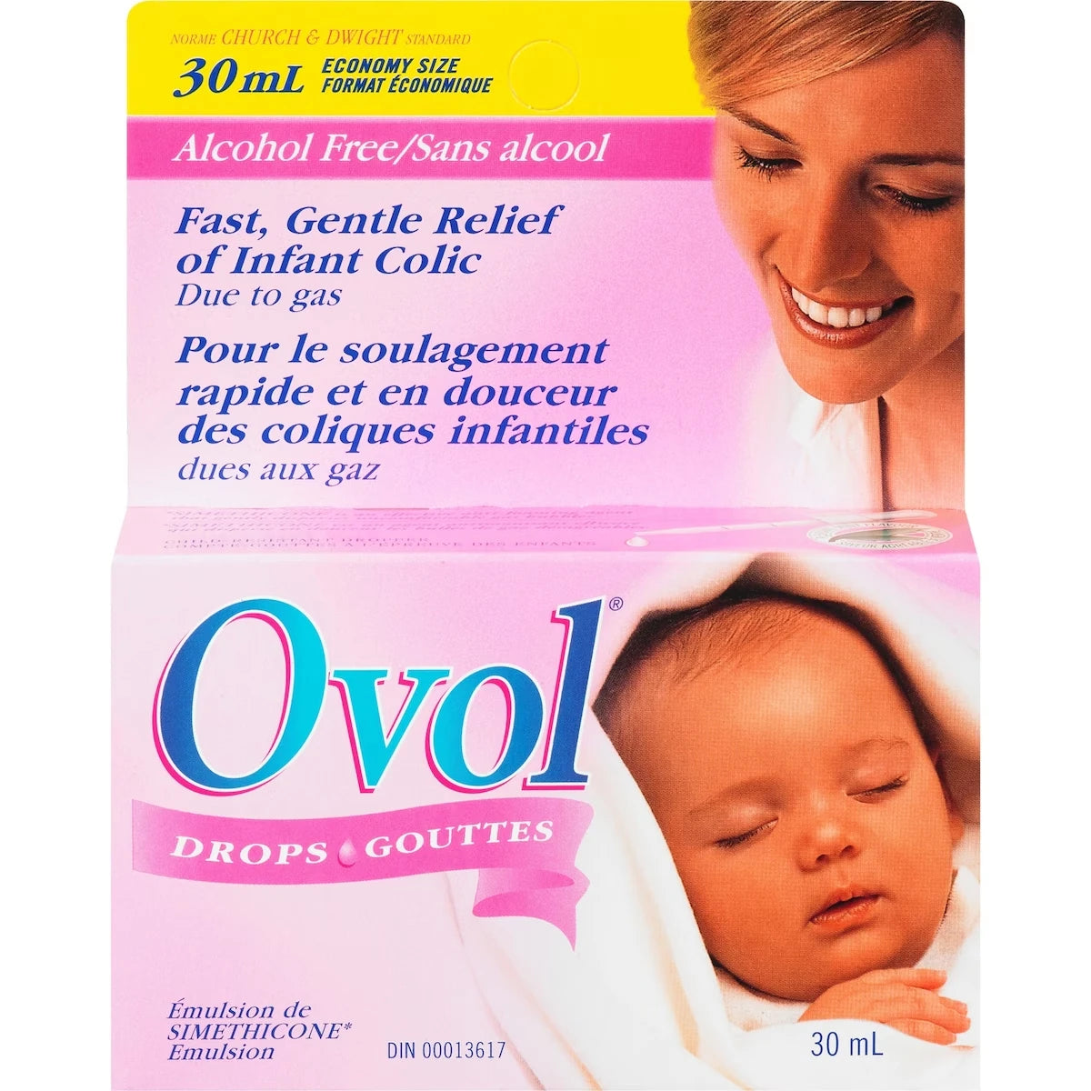 Gouttes pour gaz colique infantile
