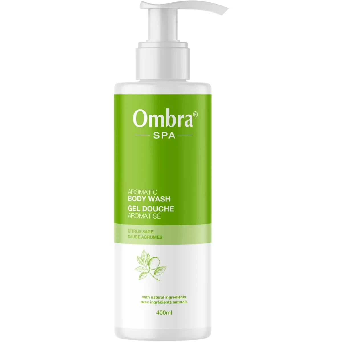 Gel douche aromatisé Sauge Agrumes