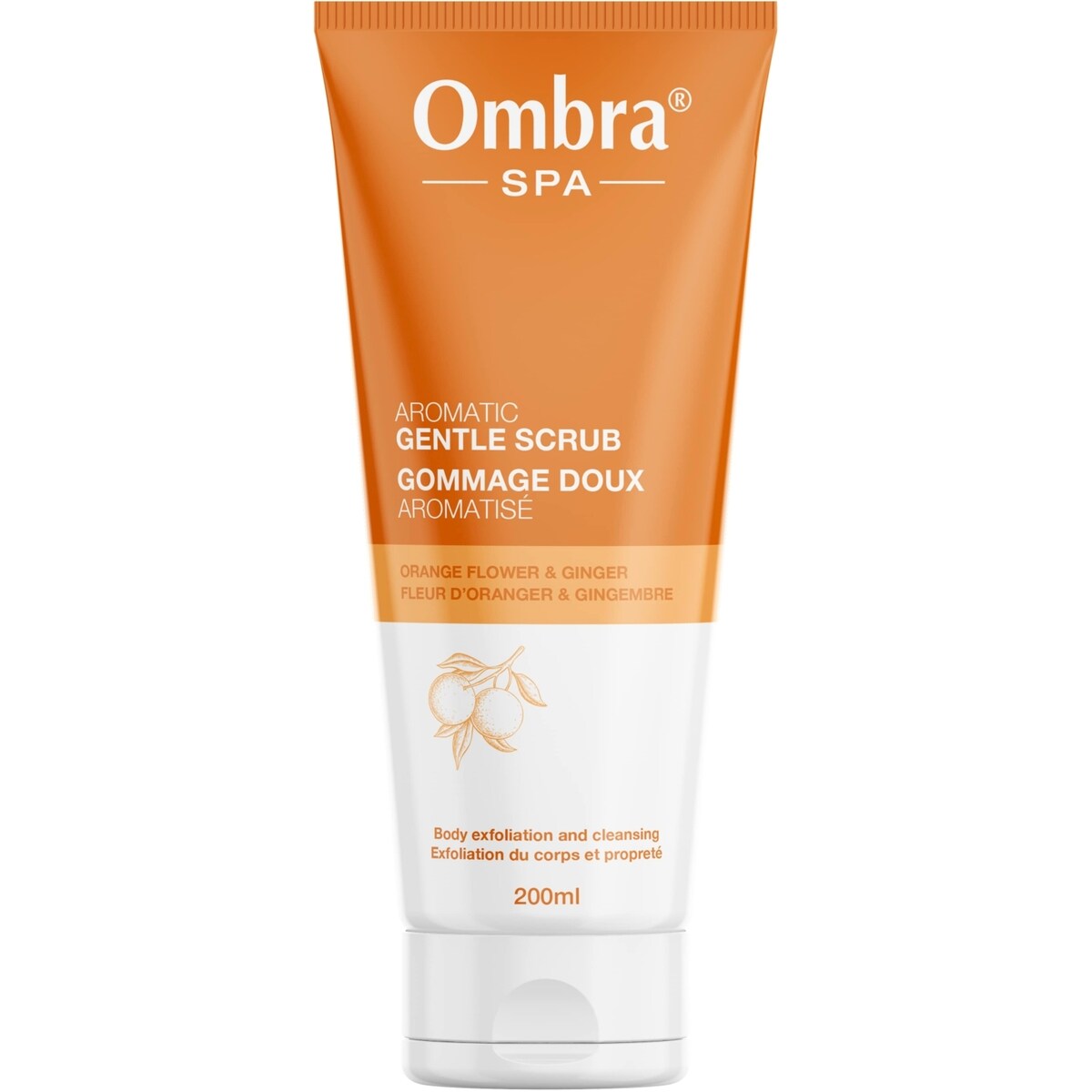 Gommage doux aromatisé Fleur d'Orange & Gingembre