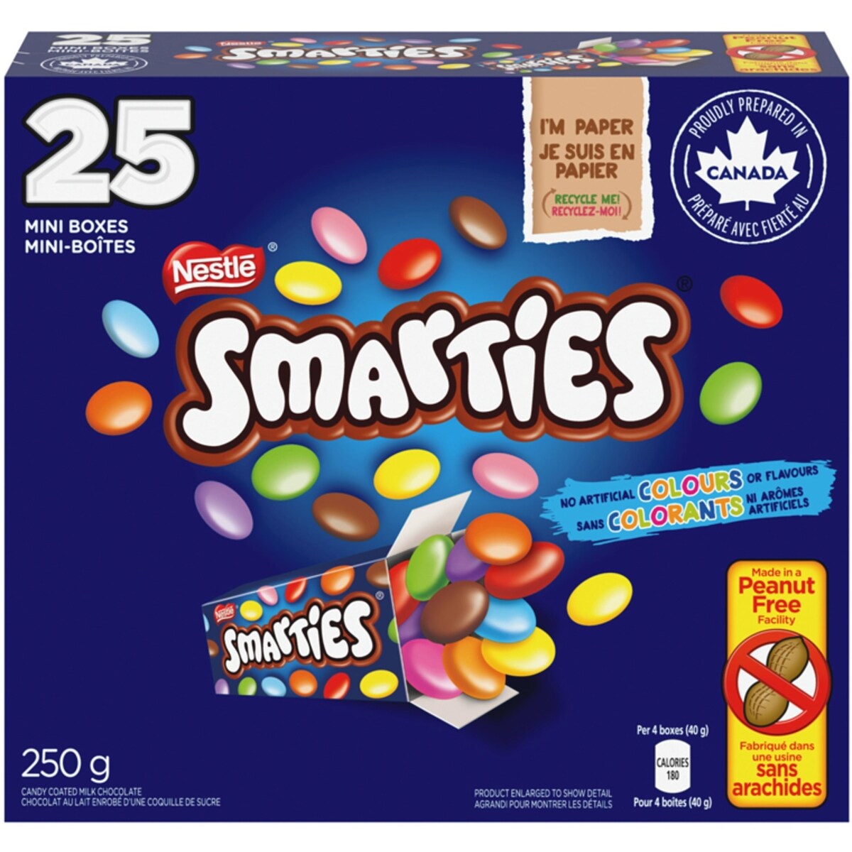 Mini-friandises, friandise d’Halloween sans arachides, emballées