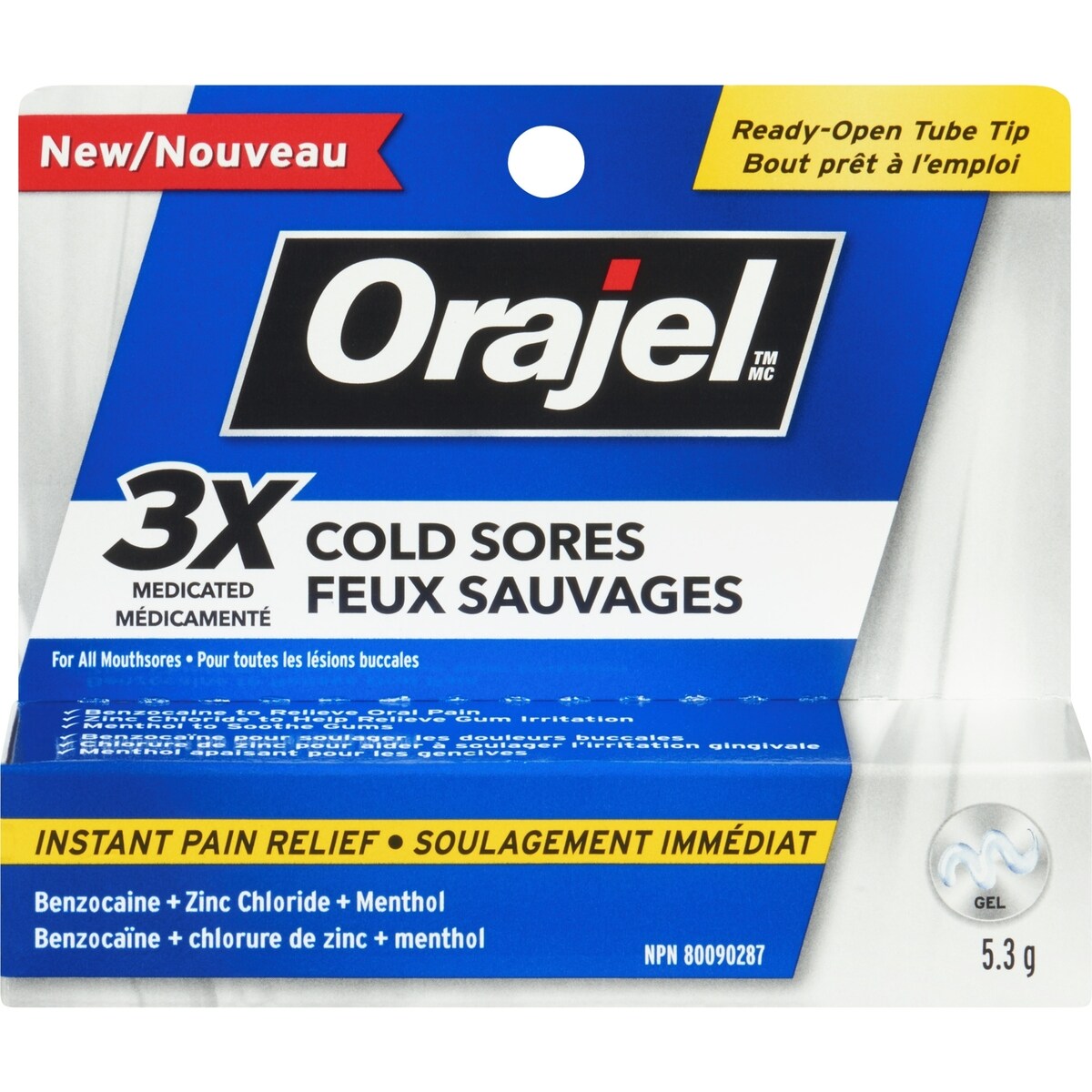 Gel 3X Feux sauvages