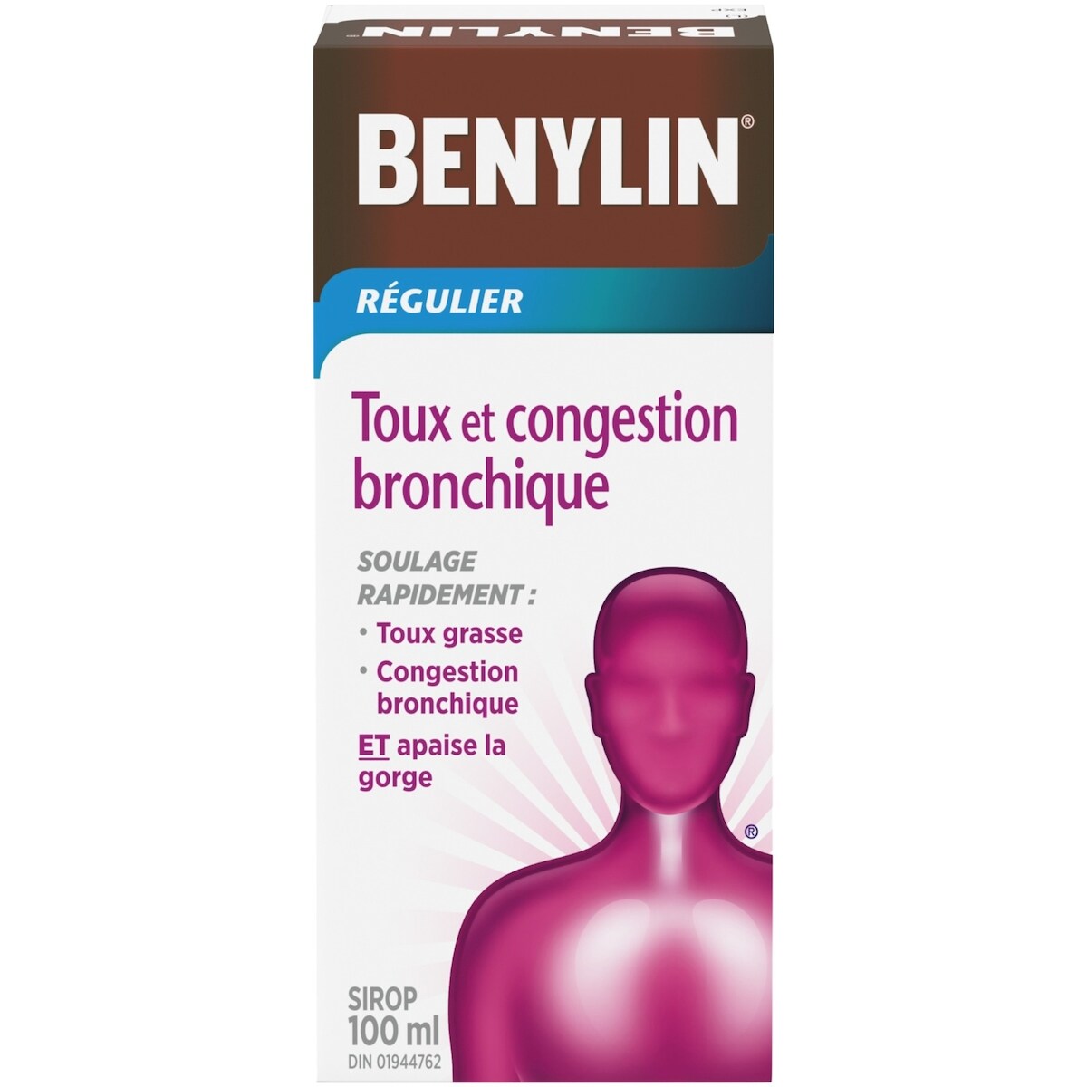 Sirop pour la toux et la congestion bronchique, régulier