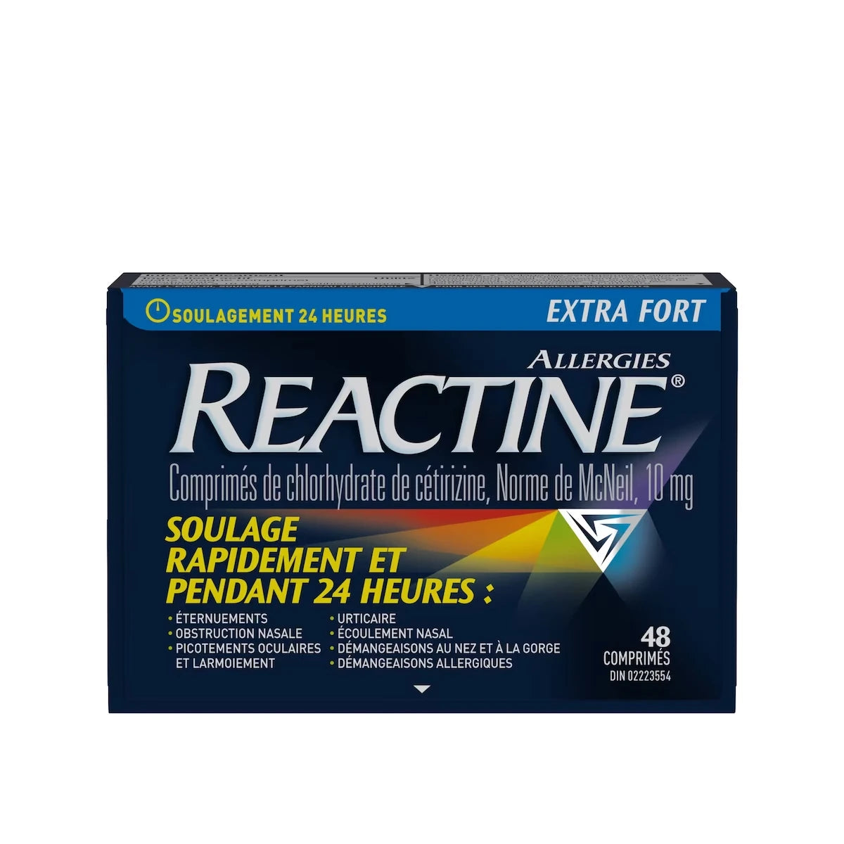 Extra fort, Soulagement 24 h, comprimés à 10 mg