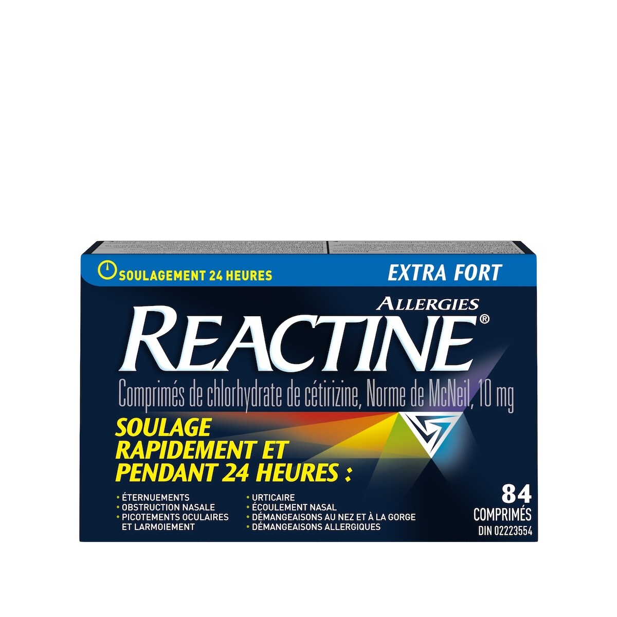 Extra fort, Soulagement 24 h, comprimés à 10 mg