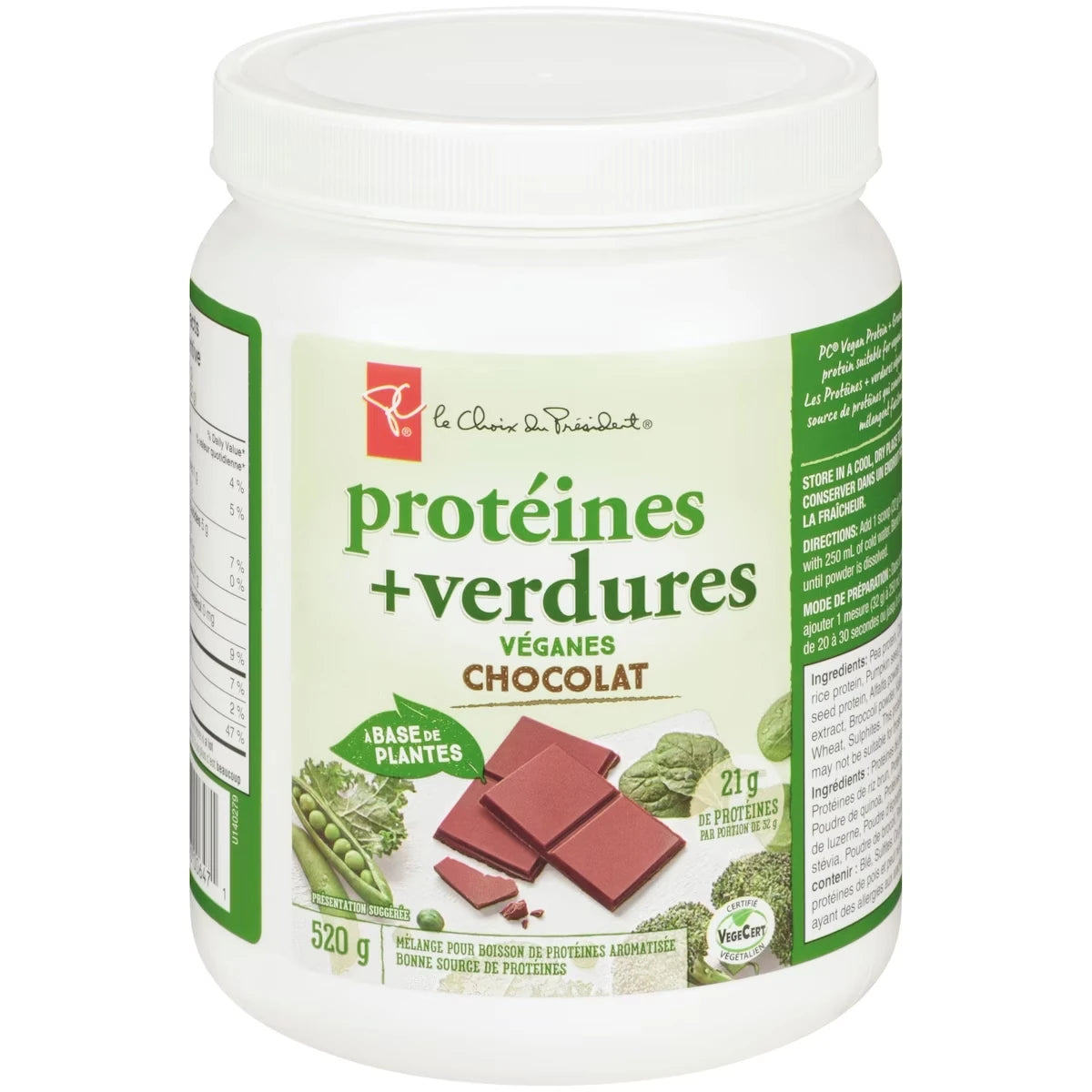 Proteines + verdures