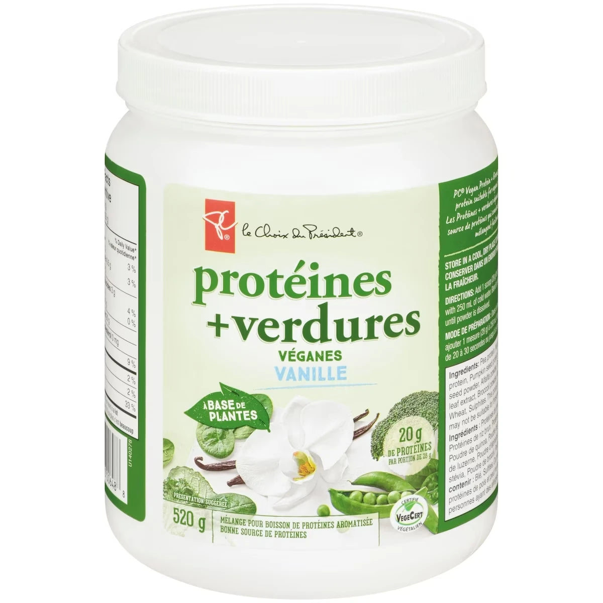 Proteines + verdures