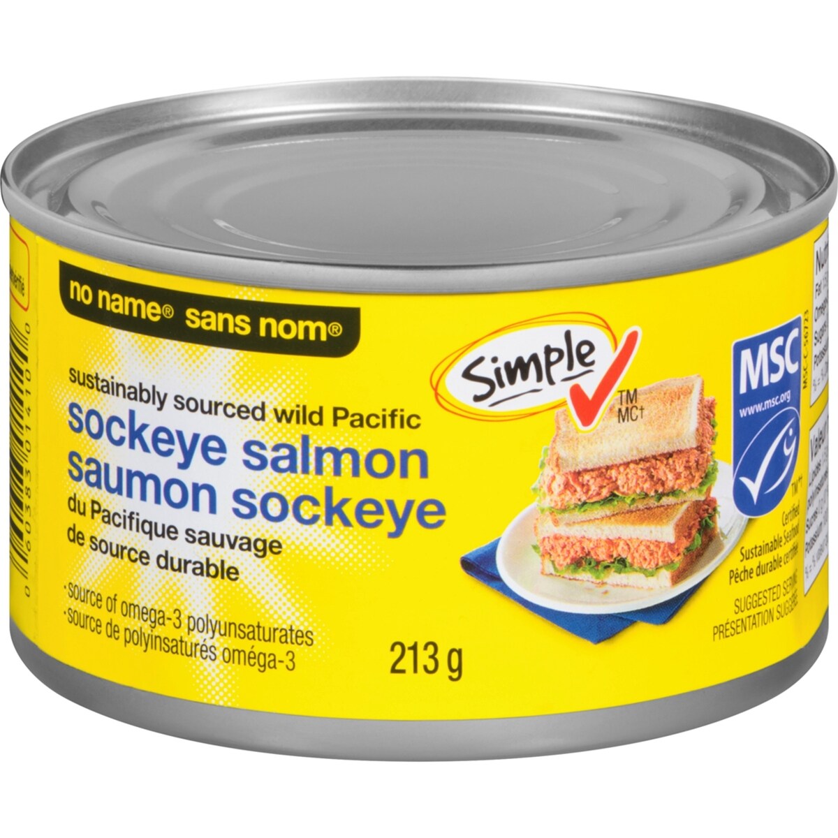 Saumon sockeye du Pacifique sauvage de source durable