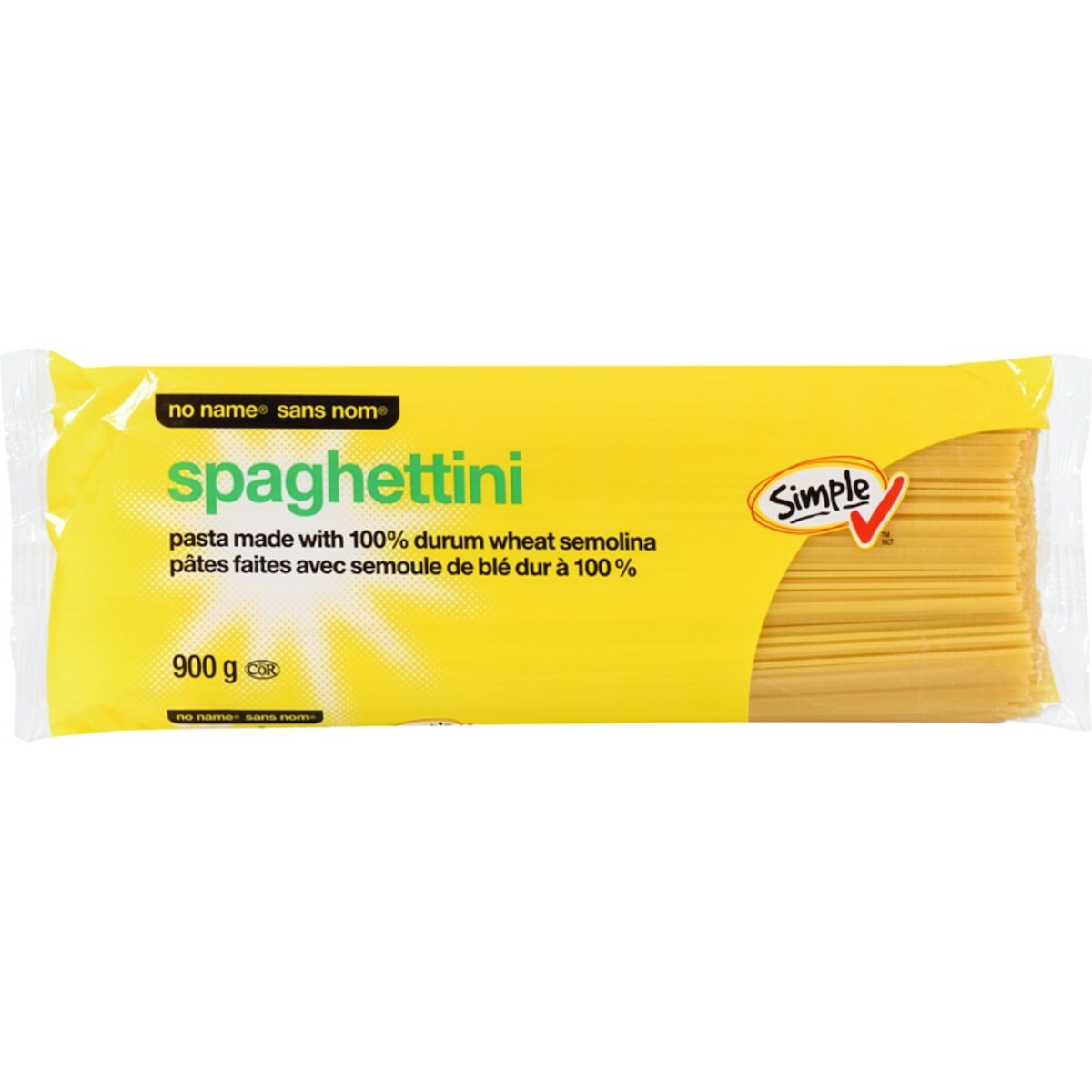 Pâtes spaghettini