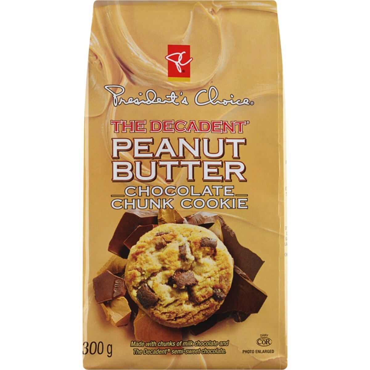 Biscuit beurre d'arachide et gros morceaux de chocolat
