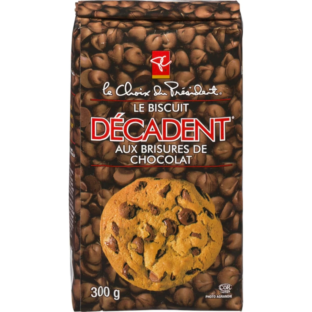 Le biscuit décadent aux brisures de chocolat