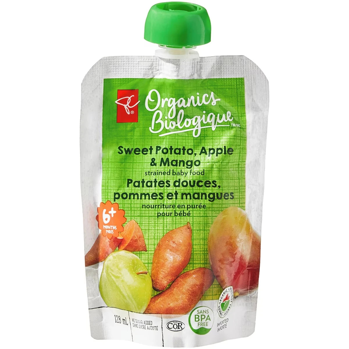 PCB Patate douce, pomme et mangue