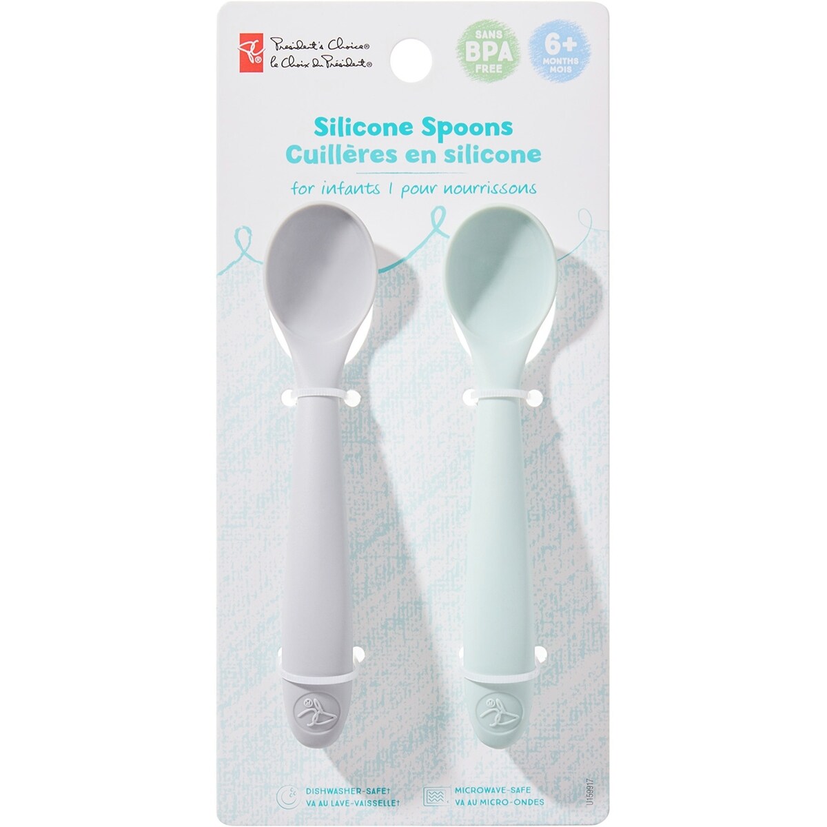 Cuillères en silicone pour nourrissons
