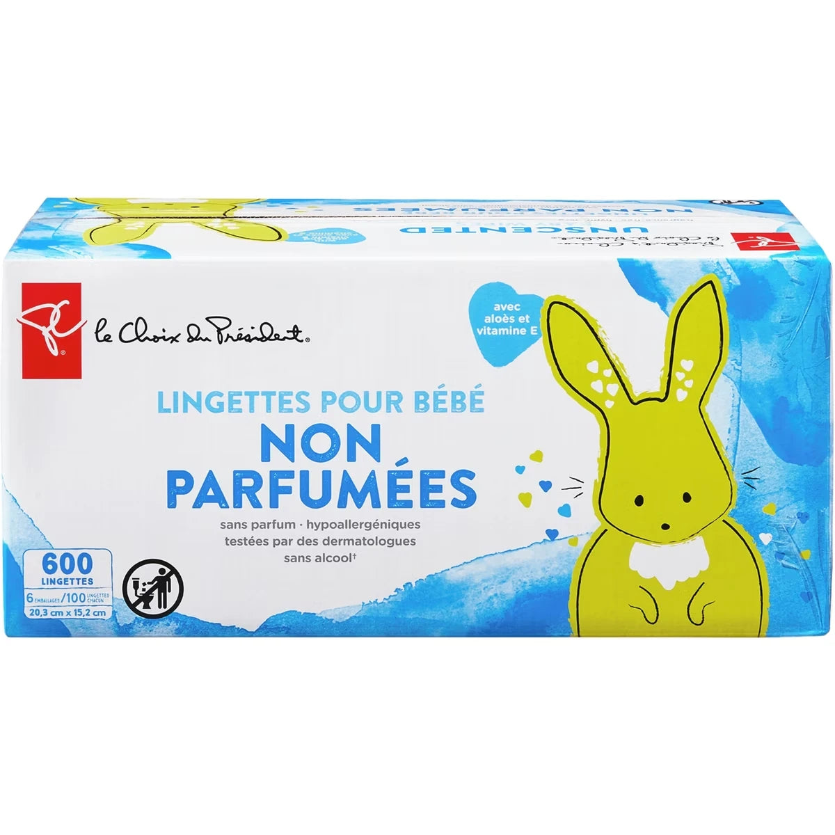 Pc Wipes 6x Unscented