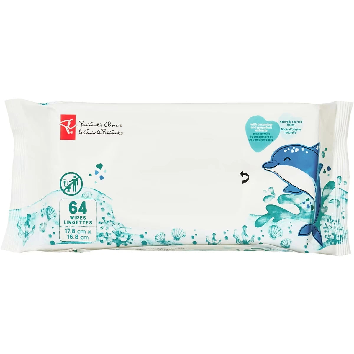 Lingettes pour bébé à base d'eau
