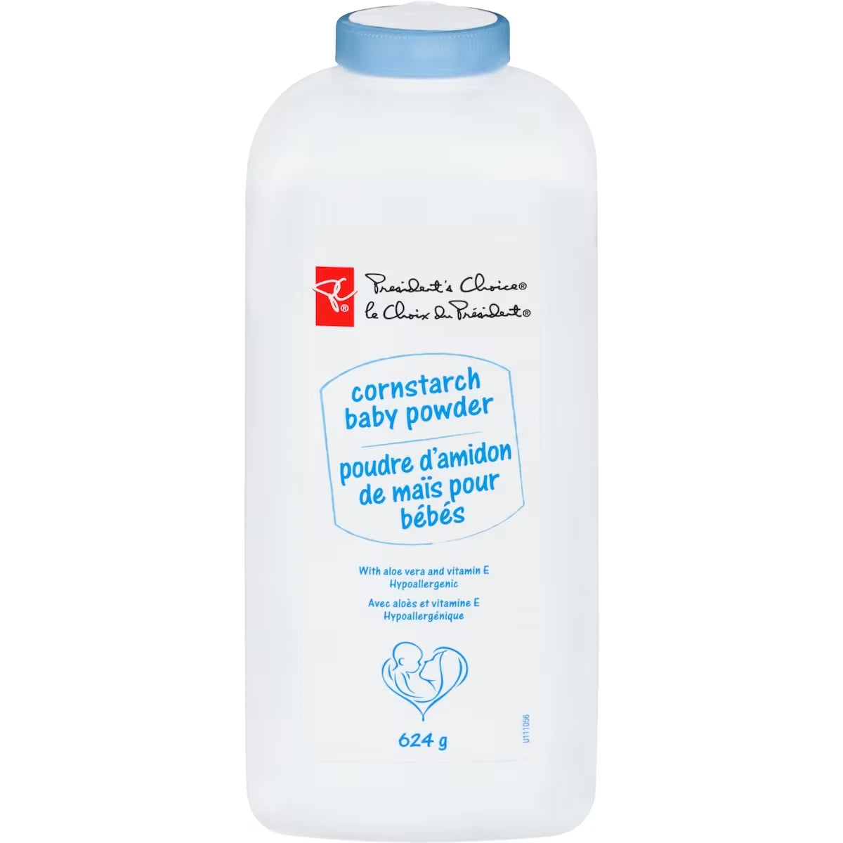 le Choix de President Poudre D’Amidon de Maïs pour Bébé Avec aloès et vitamin E  624g