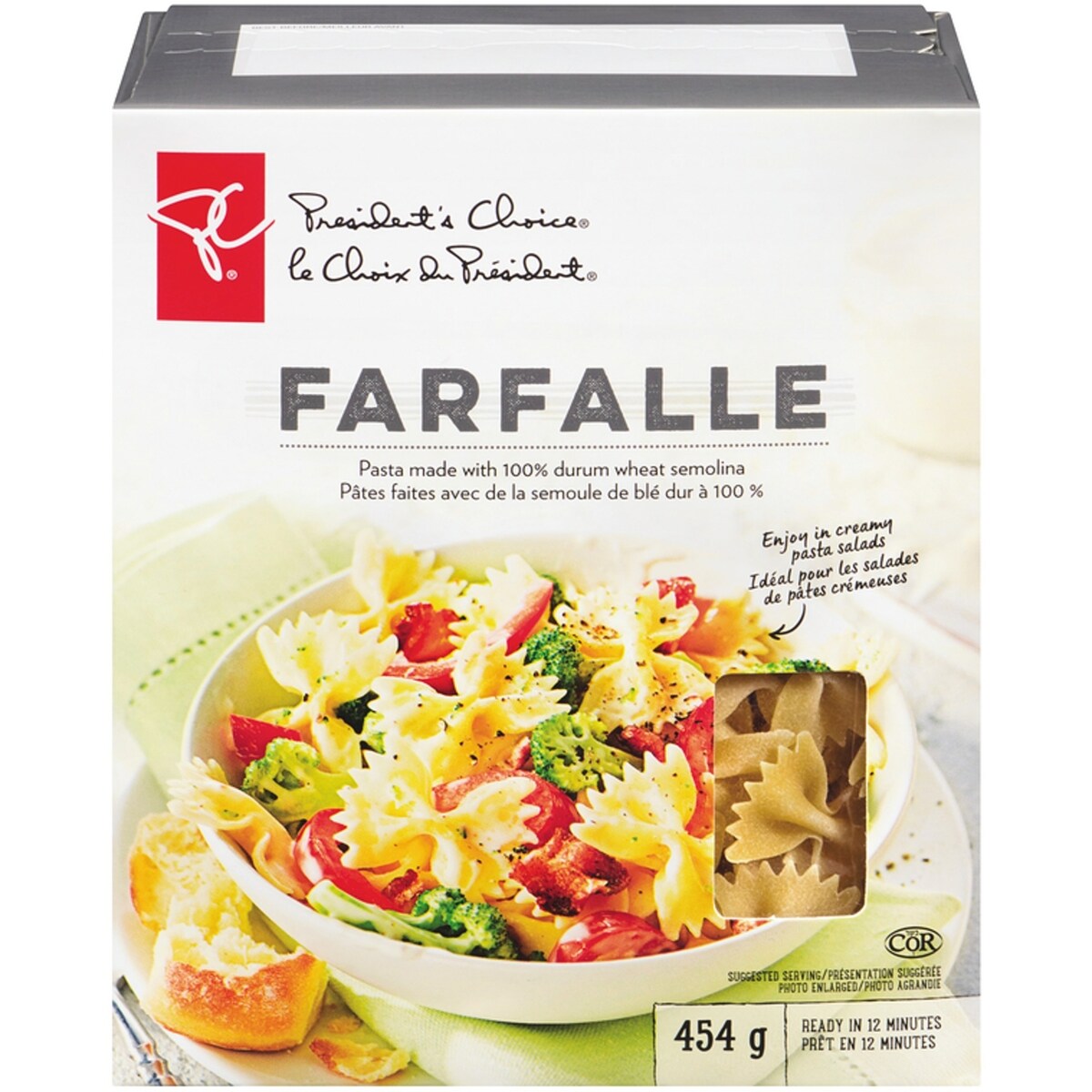 Pâtes farfalle
