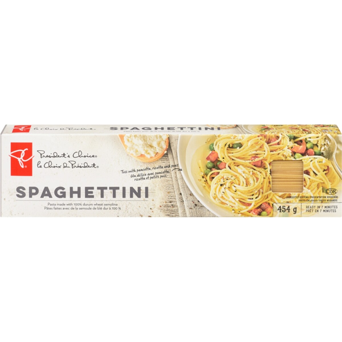 Pâtes spaghettini