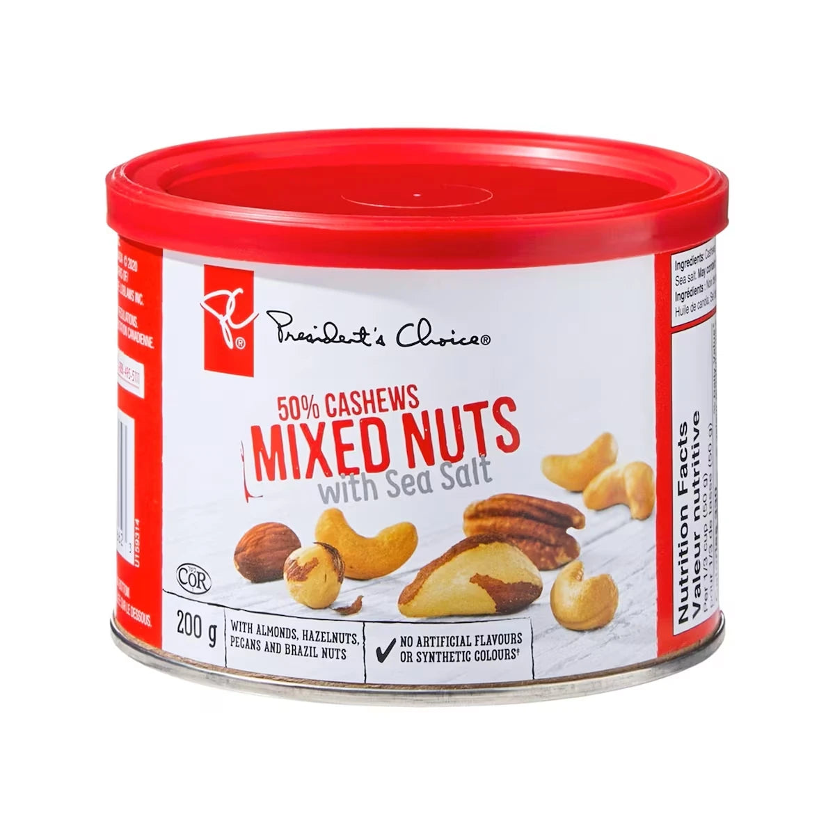 Mélange de noix 50 % de cajous avec sel de mer