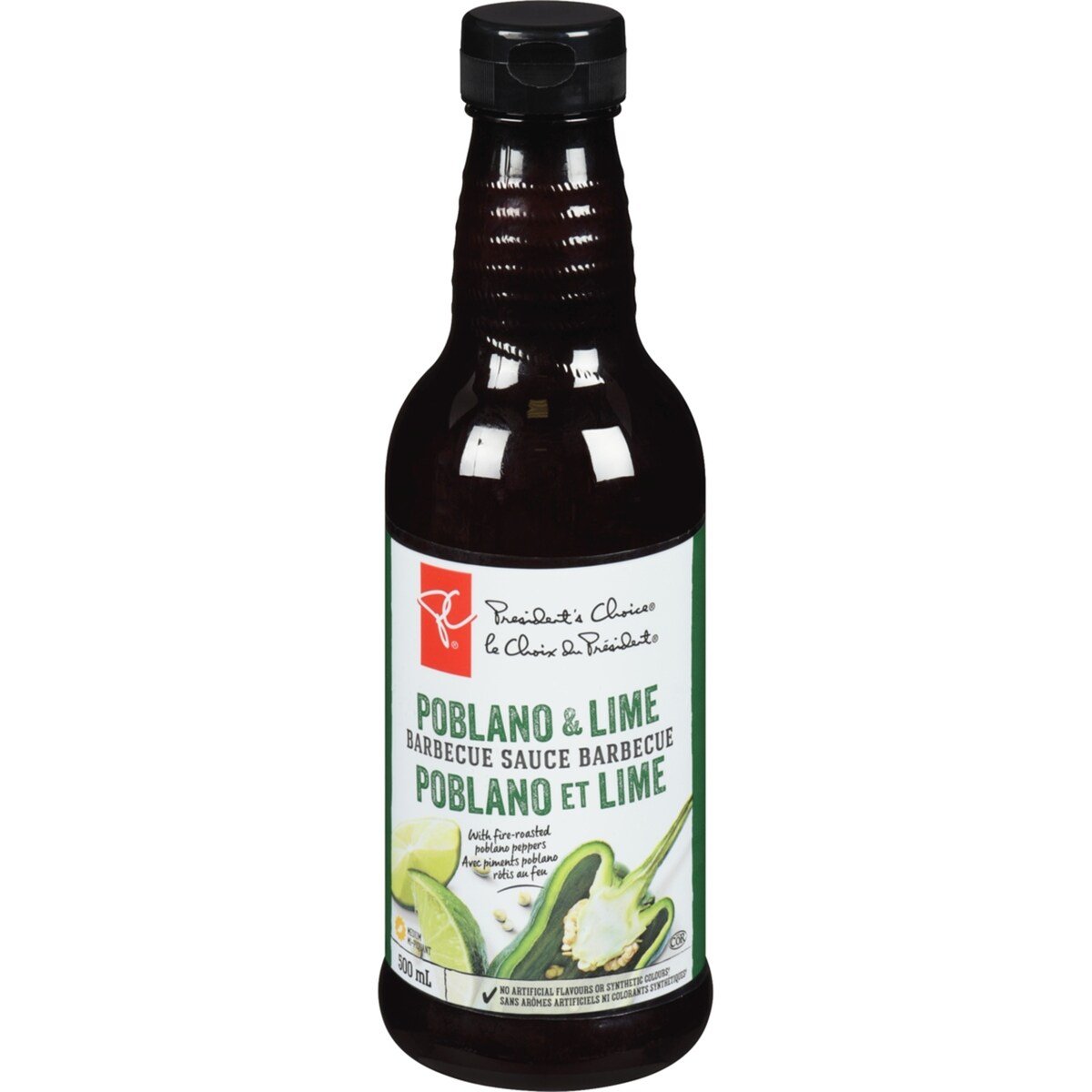 Sauce barbecue, poblano et lime
