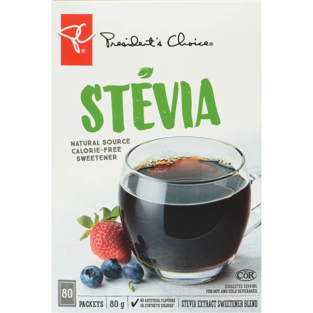 Stevia 80 boîtes / paquets