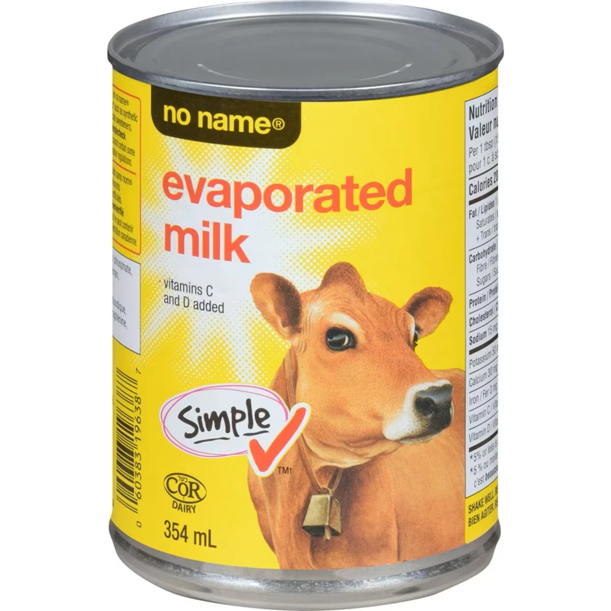 Lait évaporé