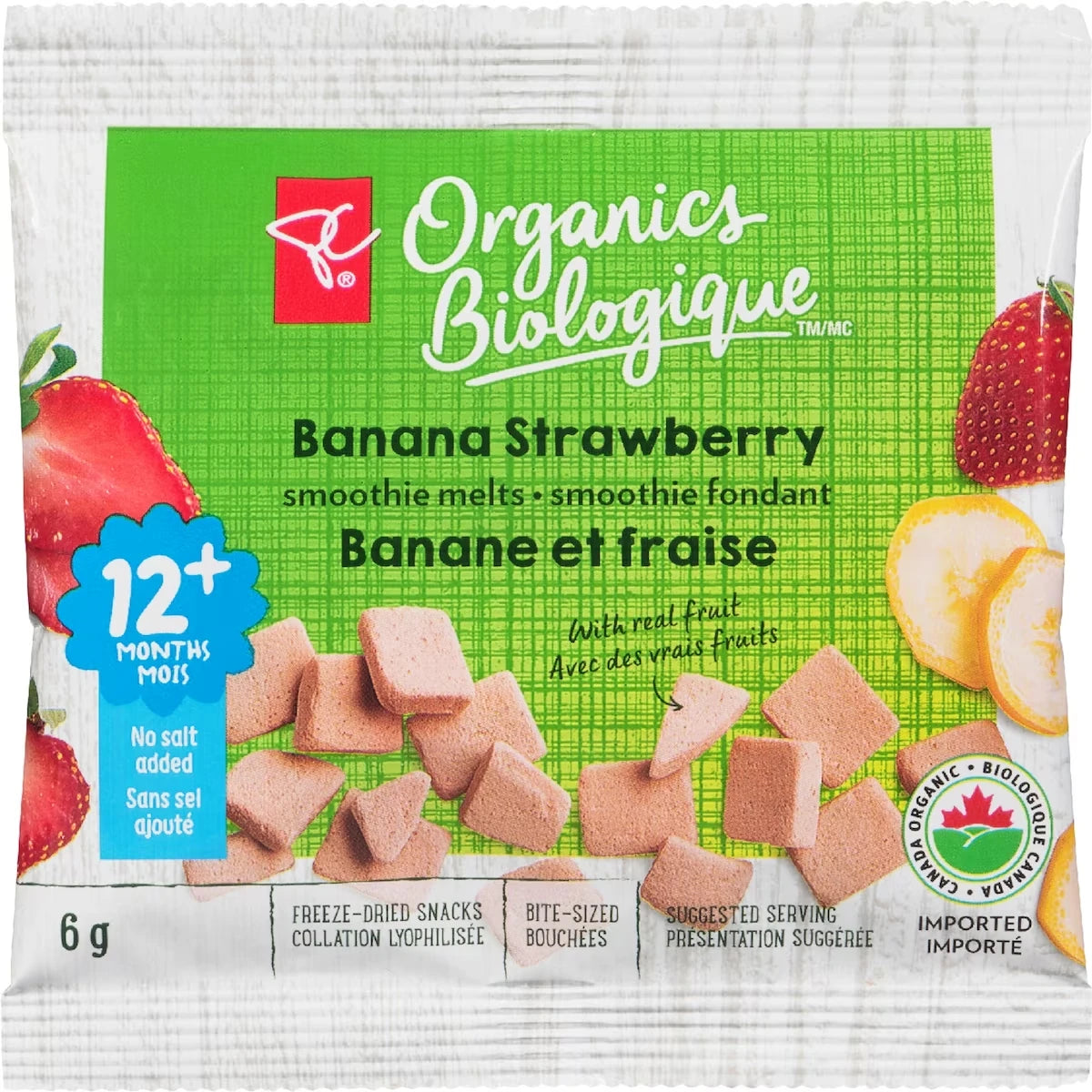 Smoothie fondant Banane Fraise