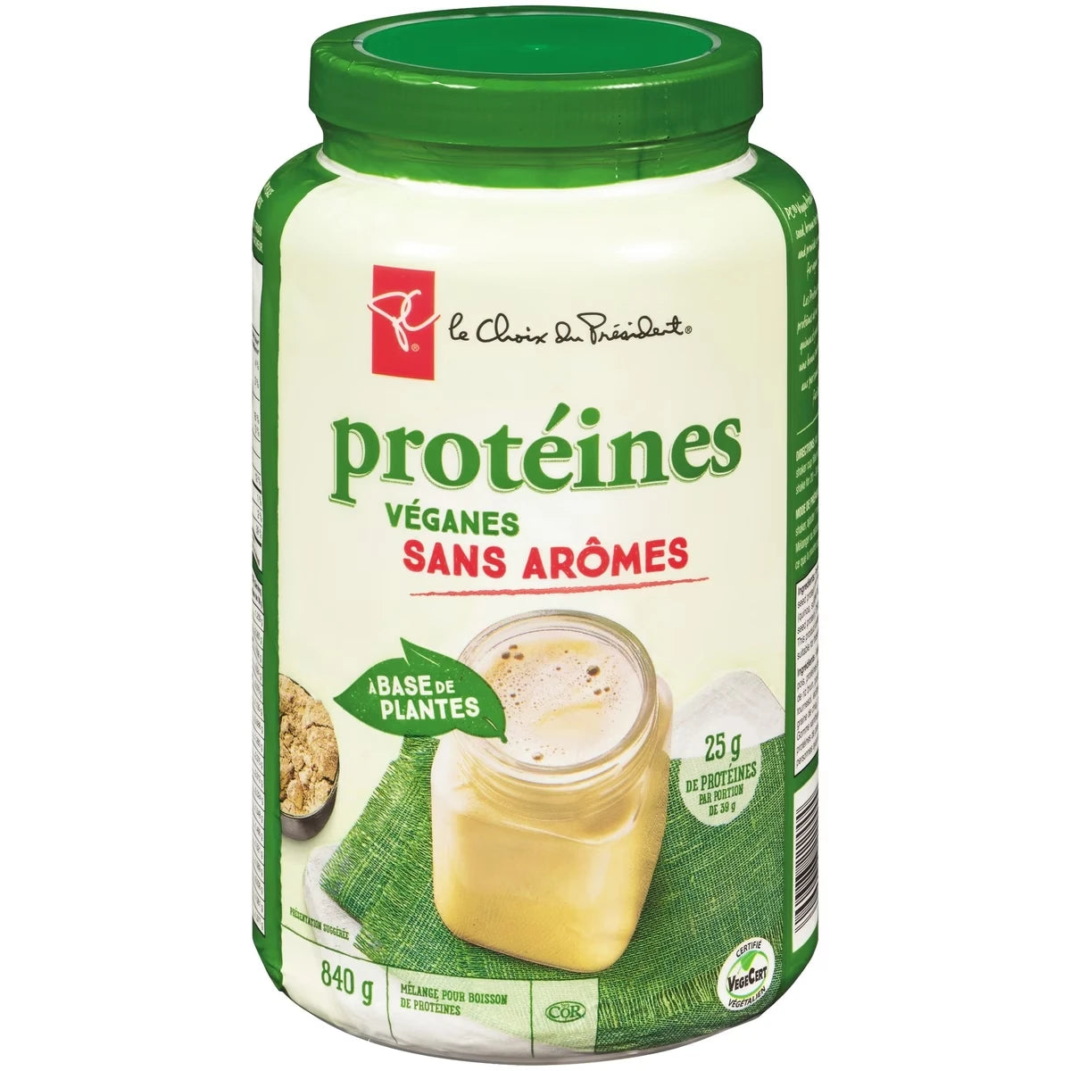 PC Protéines Véganes Sans Arômes
