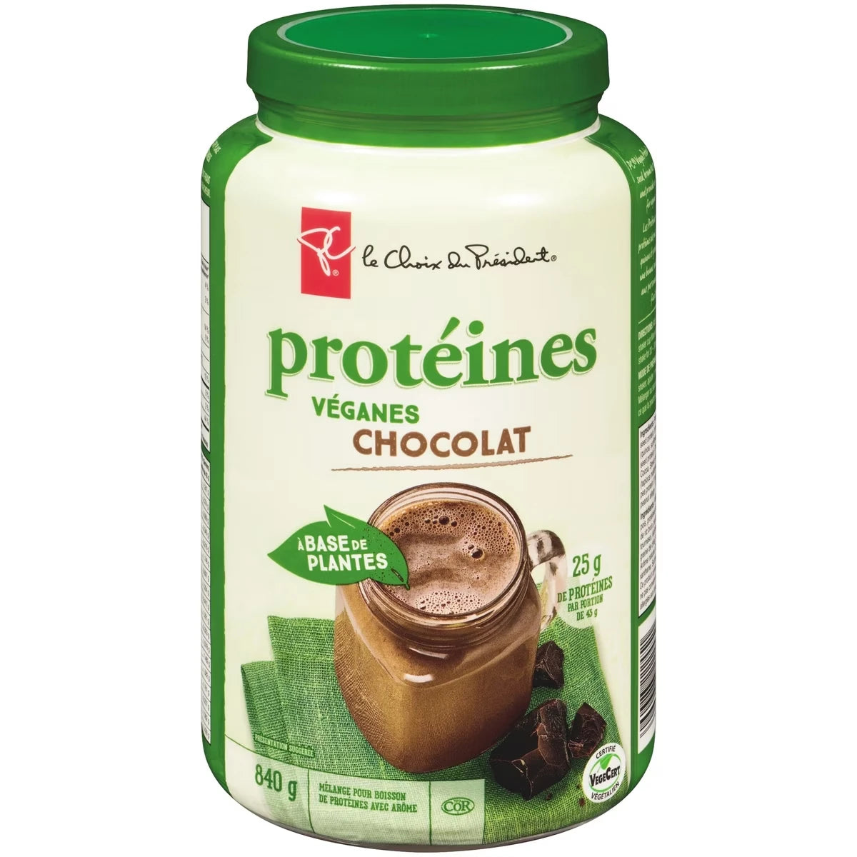PC Protéines Véganes Chocolat