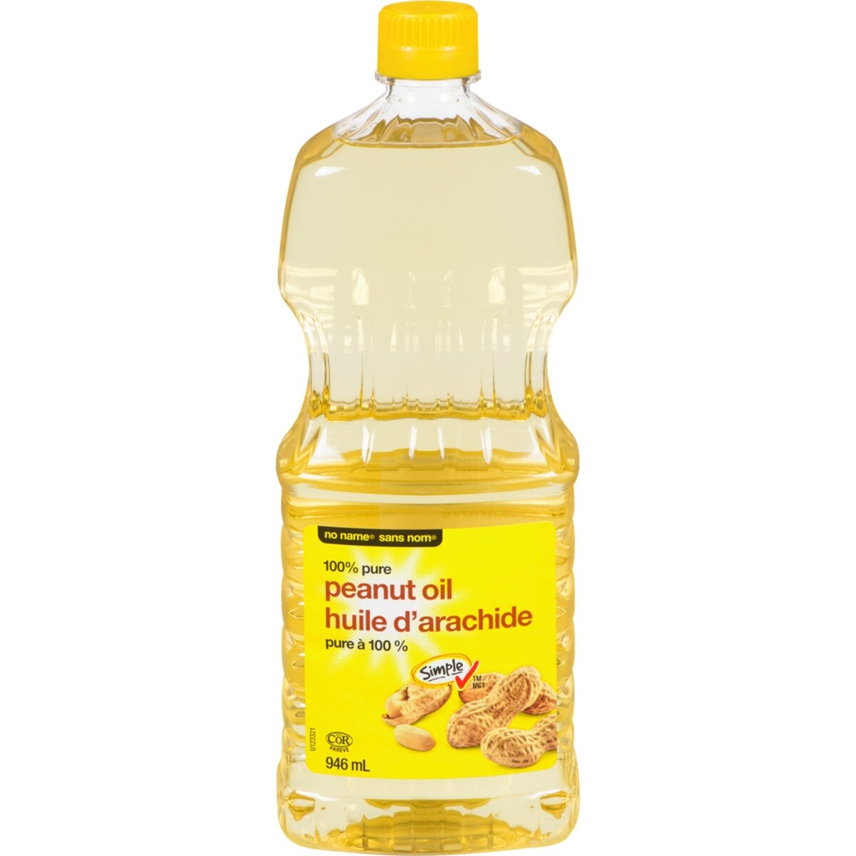 Huile d'arachide pure à 100 %