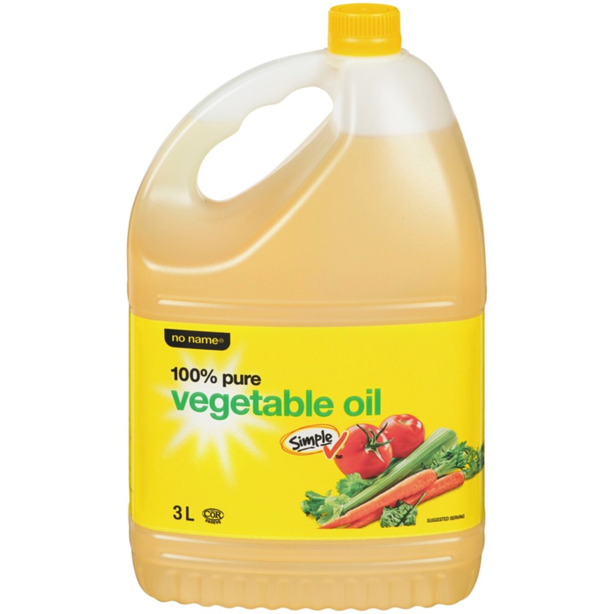 Huile végétale pure à 100 %
