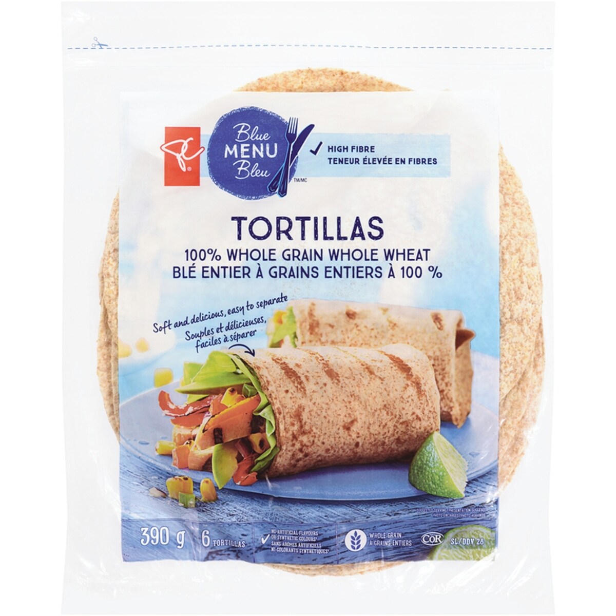 Tortillas Ble Entier