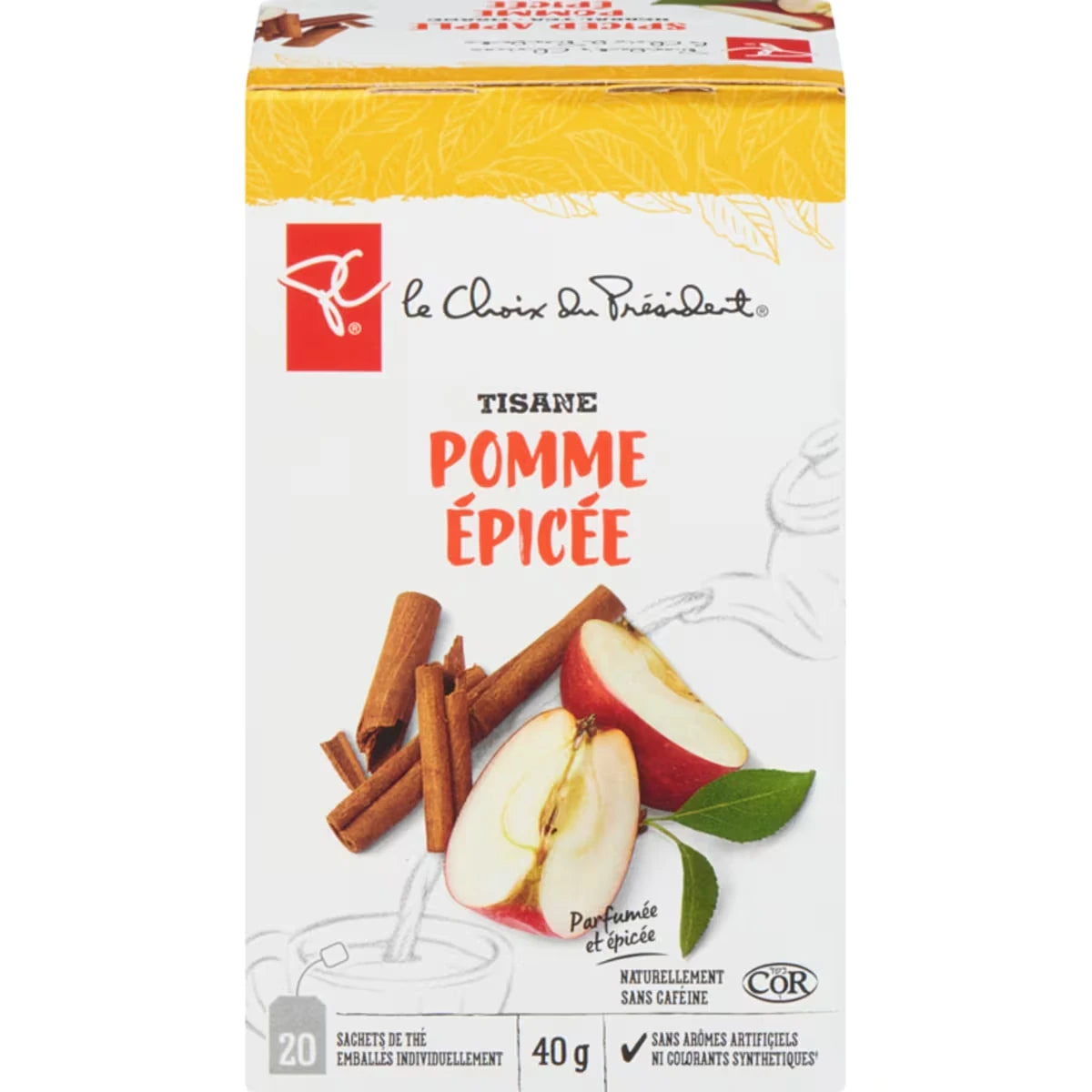 Tisane pommes et épices