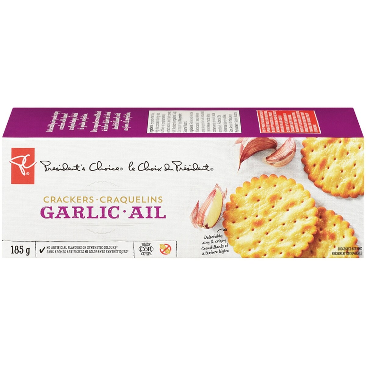 Craquelins à l'ail