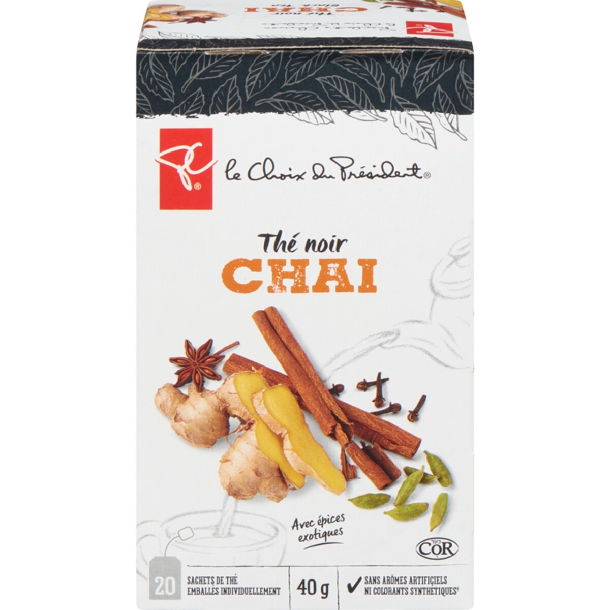 Thé noir chai