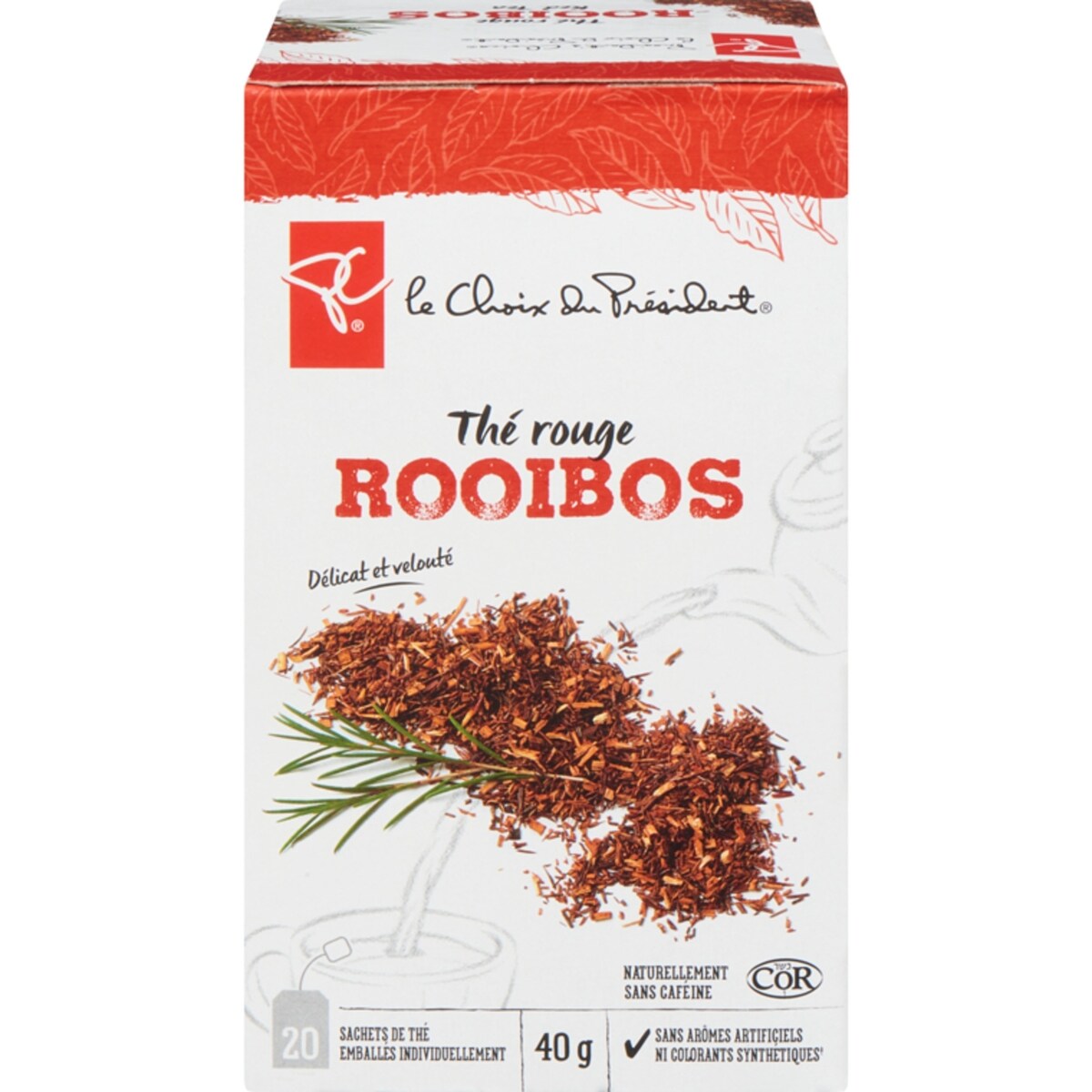 Thé rouge rooibos